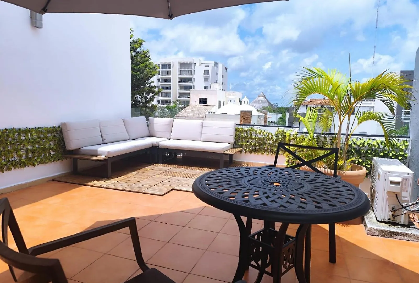 Extraordinaria Habitacion Con Hermoso Roof Garden Privado Cancún Lejlighed